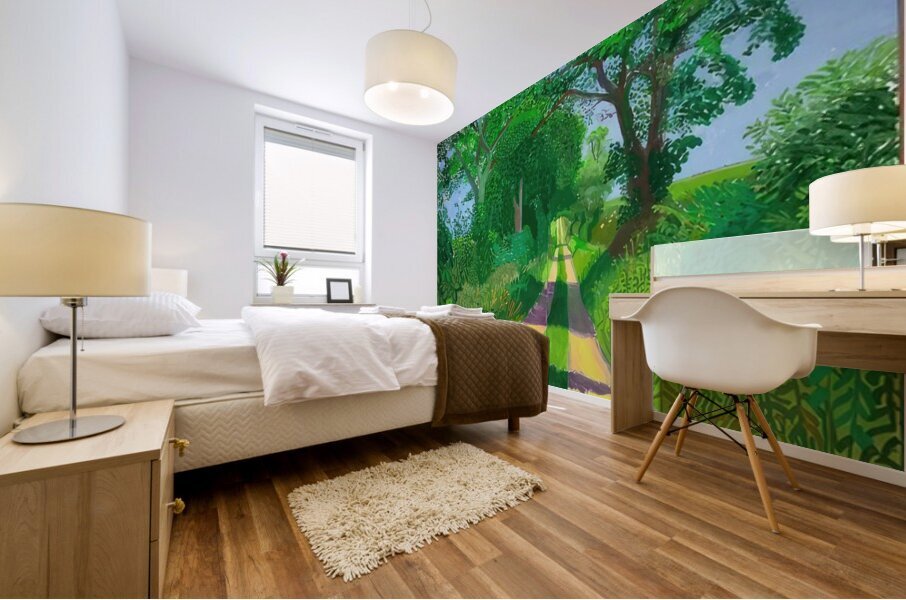 David Hockney 55 Mural print