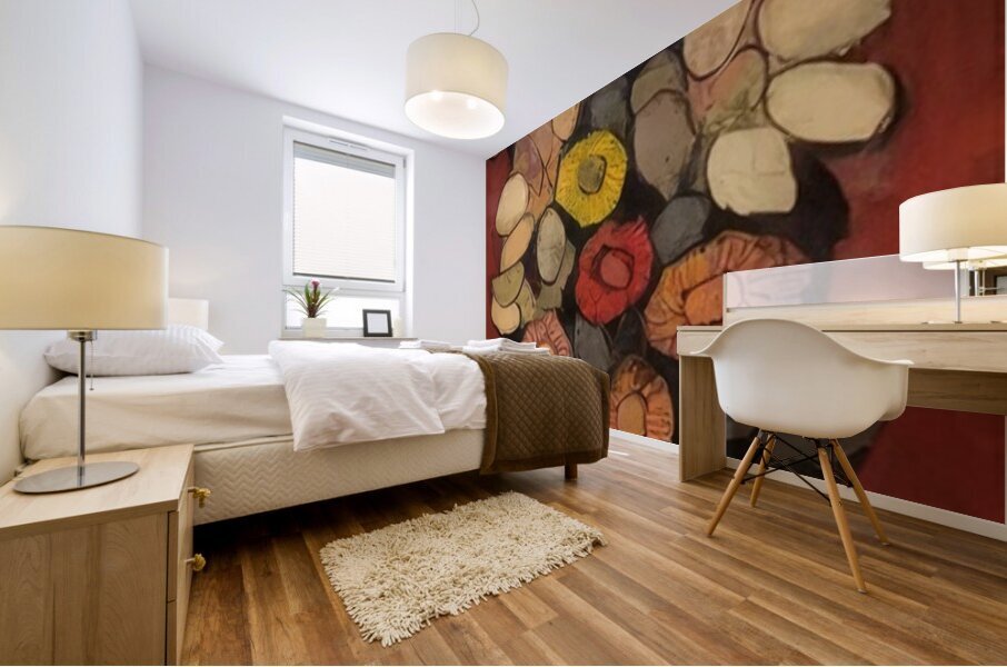 OUSWALDO GUAYASAMIN  4 Mural print