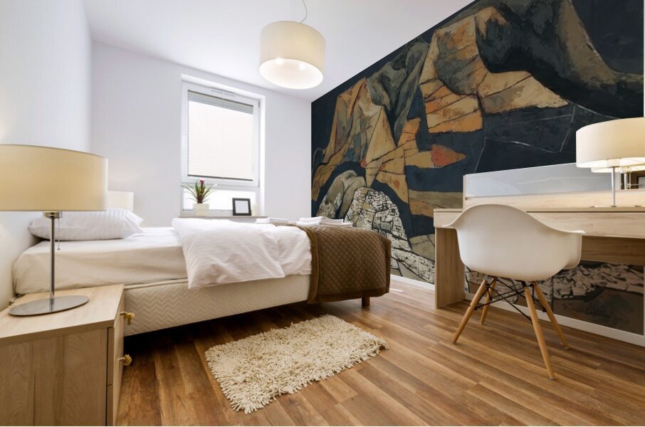 OUSWALDO GUAYASAMIN  7 Mural print