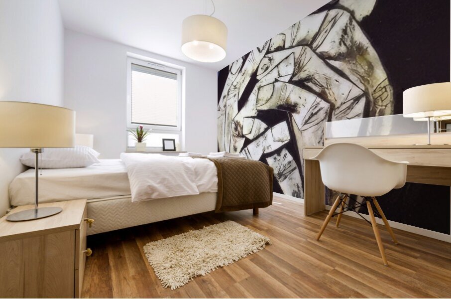 OUSWALDO GUAYASAMIN  8 Mural print