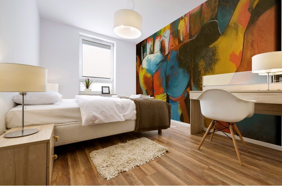 OUSWALDO GUAYASAMIN  11 Mural print