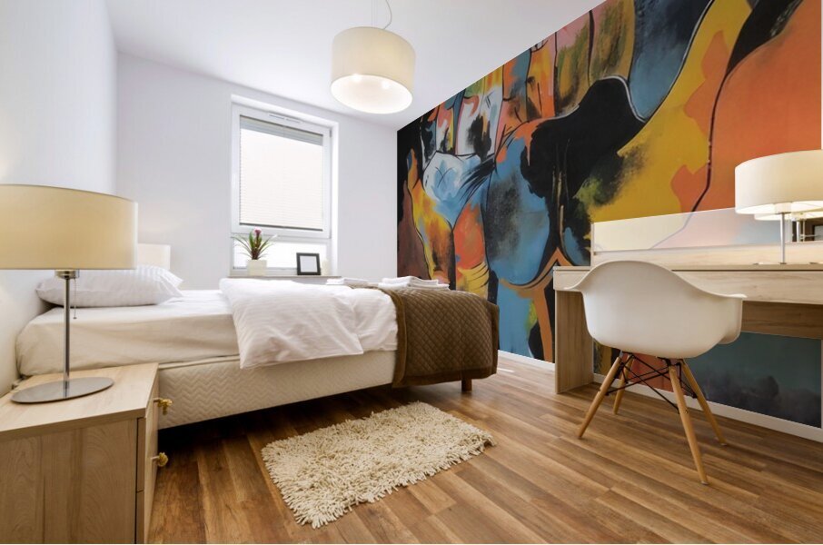 OUSWALDO GUAYASAMIN  41 Mural print