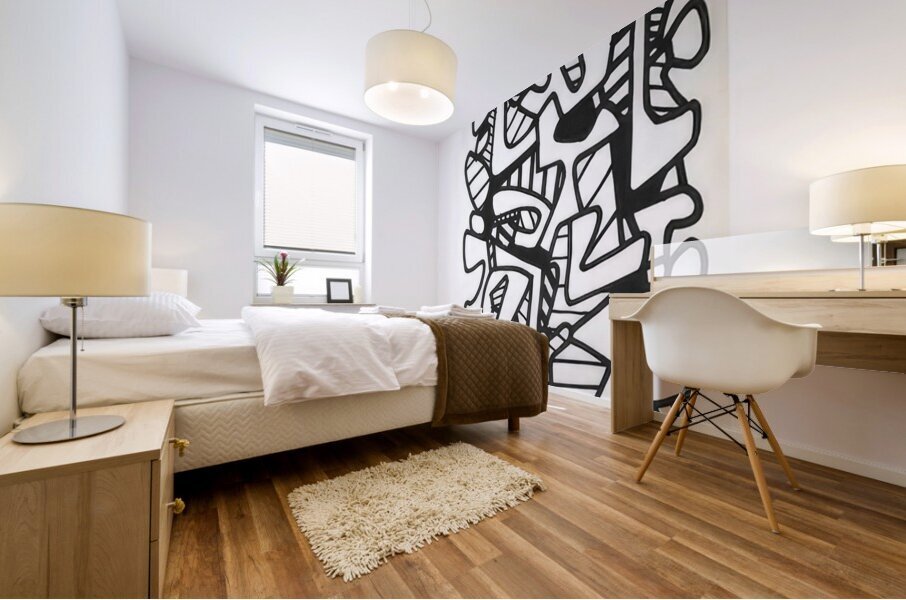 JEAN DUBUFFET 19 Mural print