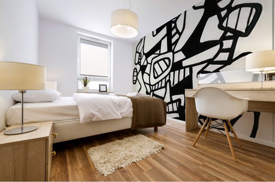 JEAN DUBUFFET 24 Mural print