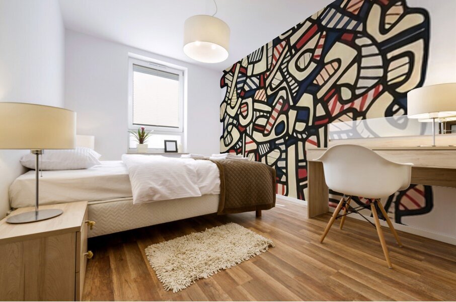 JEAN DUBUFFET 29 Mural print