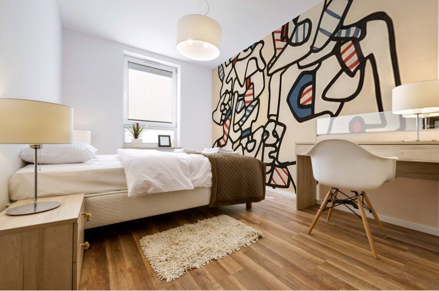 JEAN DUBUFFET 36 Mural print
