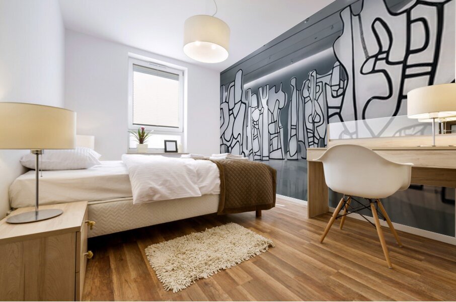 JEAN DUBUFFET 38 Mural print