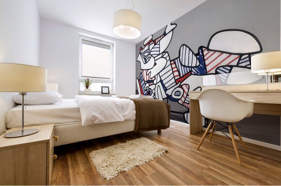 JEAN DUBUFFET 40 Mural print