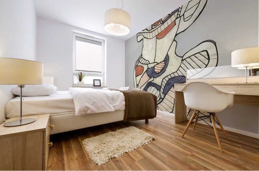 JEAN DUBUFFET 47 Mural print