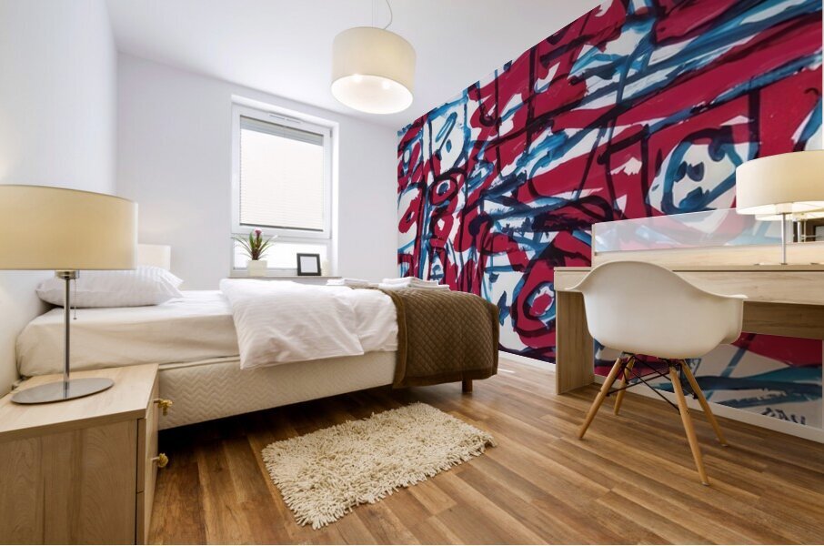 JEAN DUBUFFET 52 Mural print