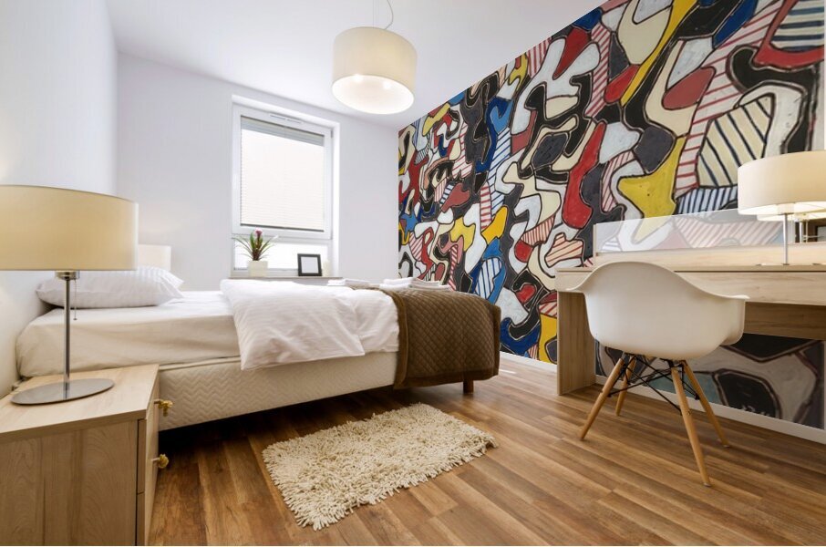 JEAN DUBUFFET 53 Mural print