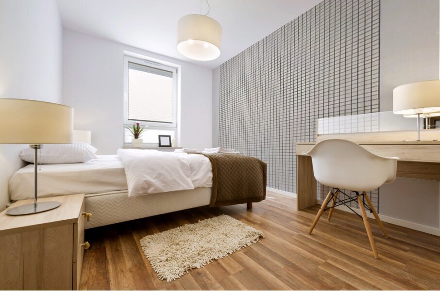 Agnes Martin    3 Mural print