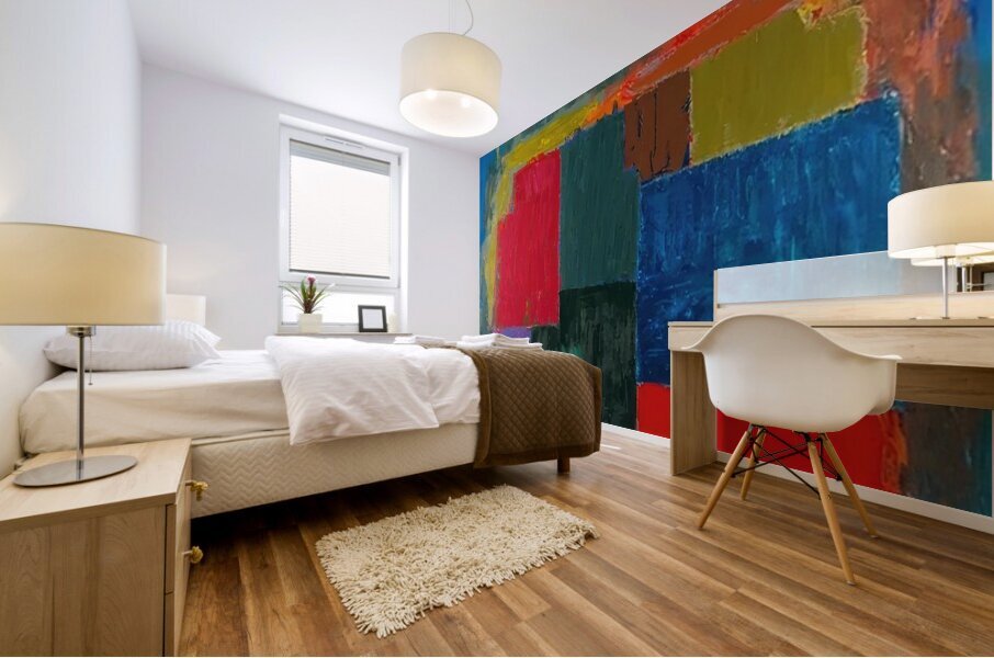 John Hoyland 25 Mural print