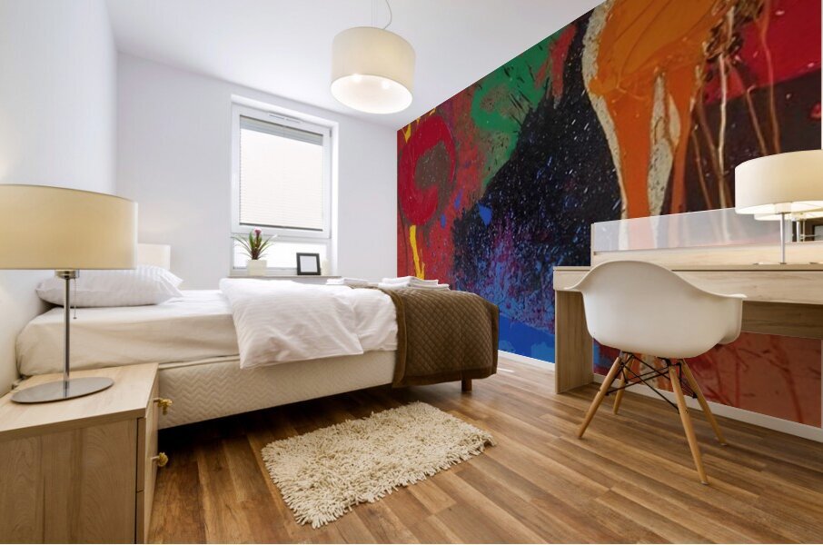 John Hoyland 43 Mural print