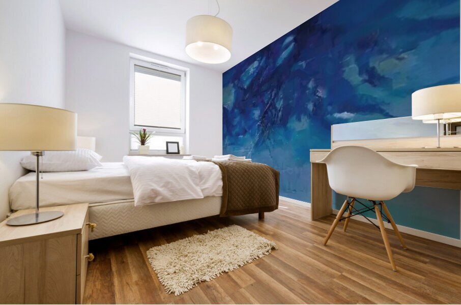 Zao Wo Ki 49 Mural print