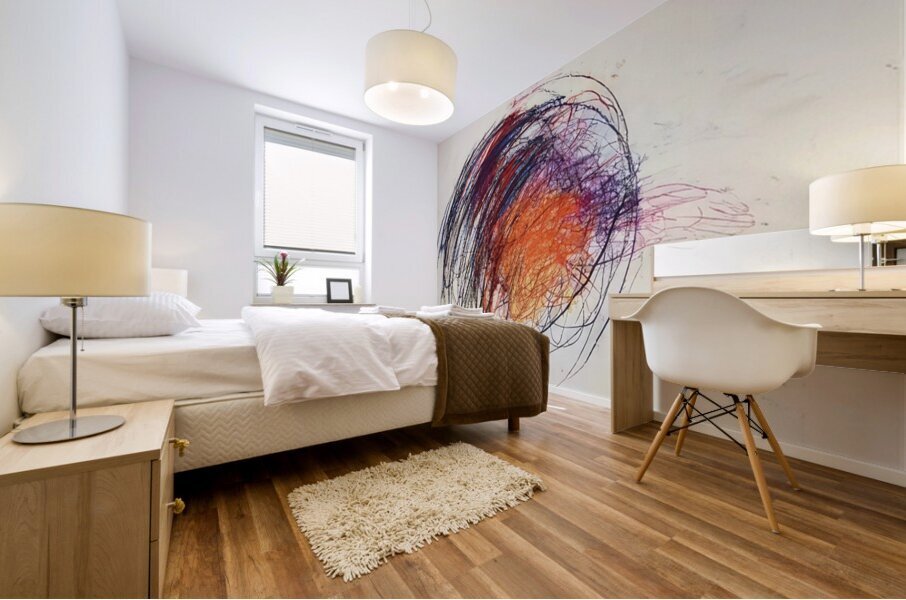 Art by Cy Twombly 19 Mural print