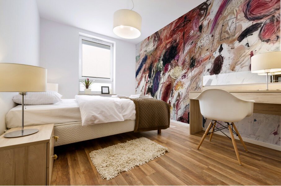 Art by Cy Twombly 41 Mural print