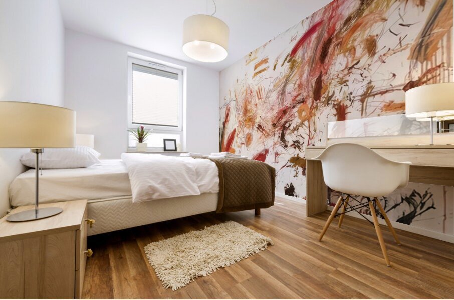 Art by Cy Twombly 43 Mural print