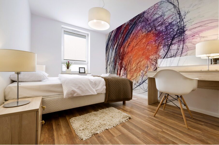 Art by Cy Twombly 45 Mural print