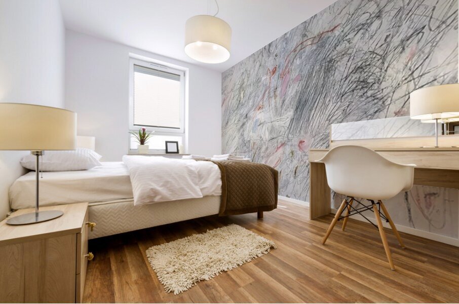 Art by Cy Twombly 7 Mural print