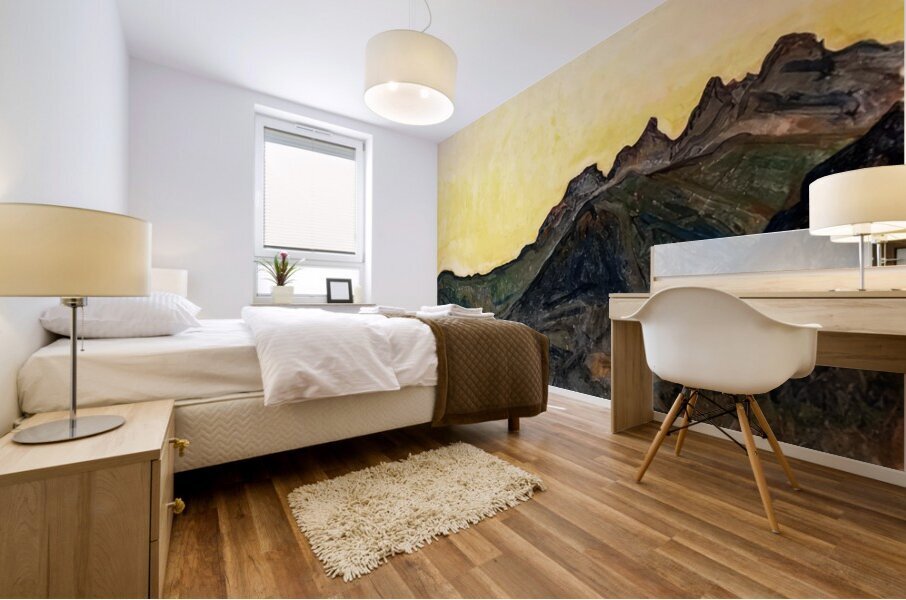 Art by Ferdinand Hodler  17 Mural print