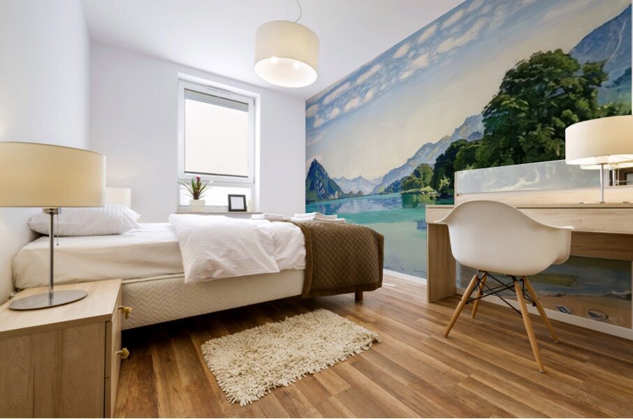 Art by Ferdinand Hodler  24 Mural print