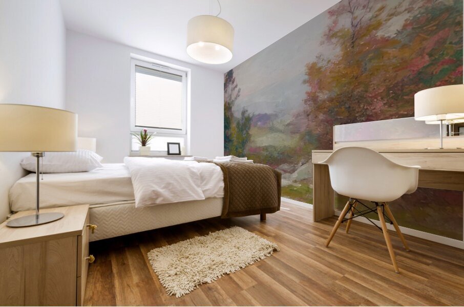 Robert Vonnoh 3 Mural print