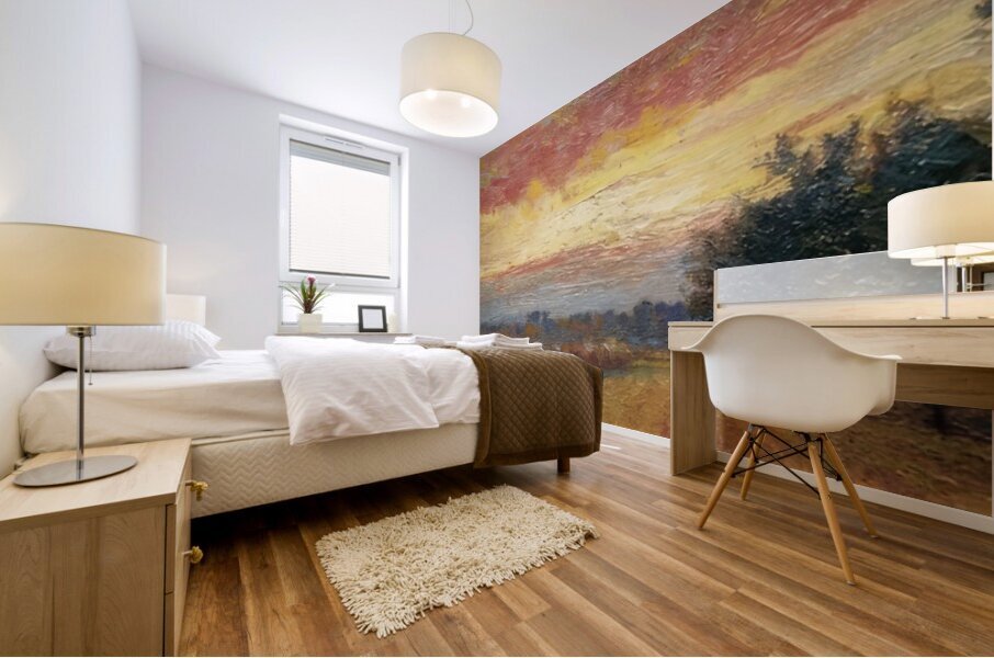 Robert Vonnoh 16 Mural print