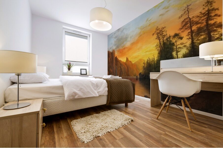 Albert Bierstadt 16 Mural print