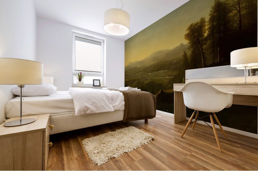 Albert Bierstadt 24 Mural print