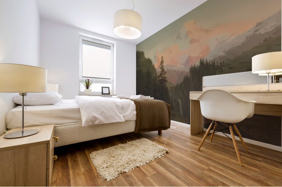 Albert Bierstadt 25 Mural print