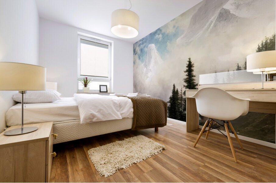 Albert Bierstadt 49 Mural print