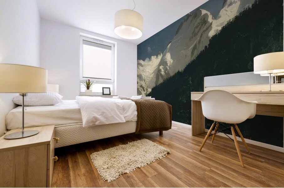 Albert Bierstadt 1 Mural print