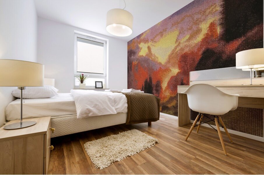 Albert Bierstadt 8 Mural print