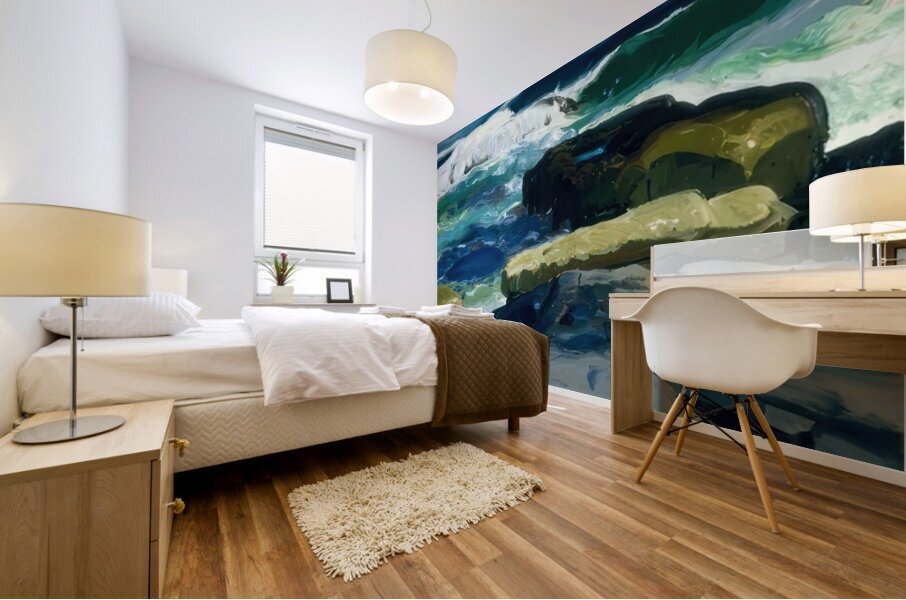 Art by George Bellows 11 Mural print