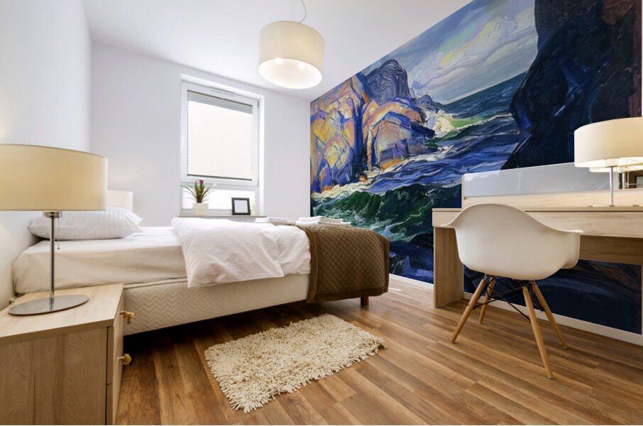 Art by George Bellows 12 Mural print