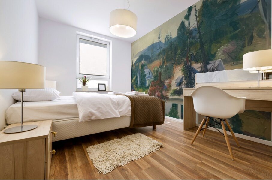 Art by George Bellows 22 Mural print