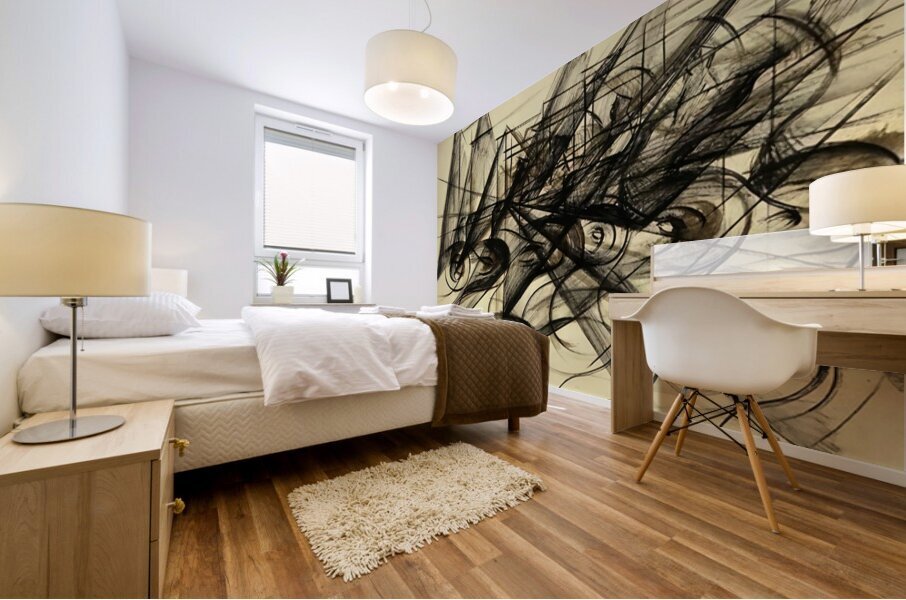 Artwork by Giacomo Balla  18 Mural print
