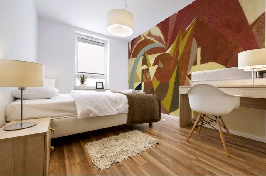 Artwork by Giacomo Balla  19 Mural print