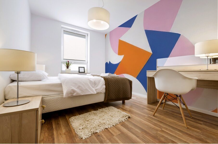 Artwork by Giacomo Balla  22 Mural print