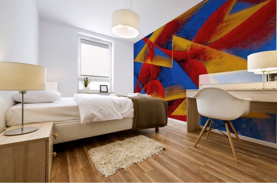 Artwork by Giacomo Balla  29 Mural print