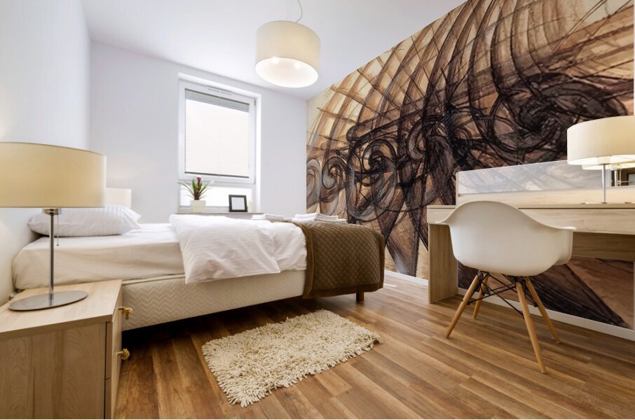 Artwork by Giacomo Balla  35 Mural print