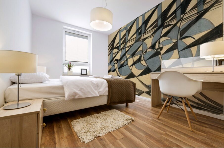 Artwork by Giacomo Balla  37 Mural print