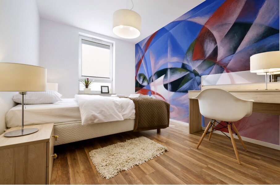 Artwork by Giacomo Balla  38 Mural print