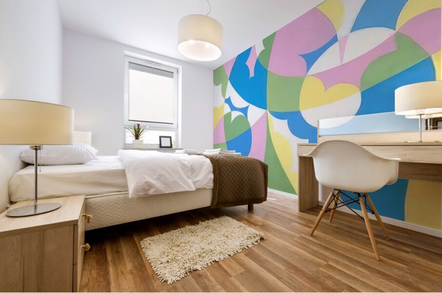 Artwork by Giacomo Balla  45 Mural print