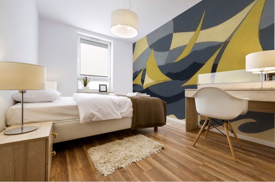 Artwork by Giacomo Balla  4 Mural print