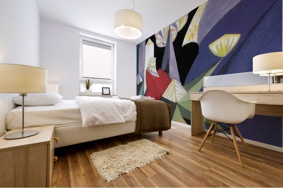 Artwork by Giacomo Balla  33 Mural print