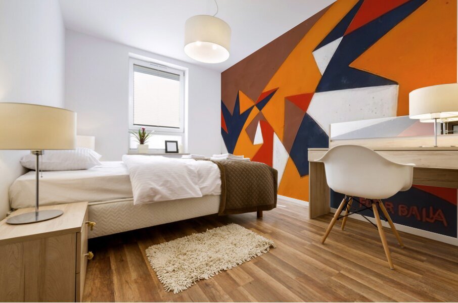 Artwork by Giacomo Balla  48 Mural print