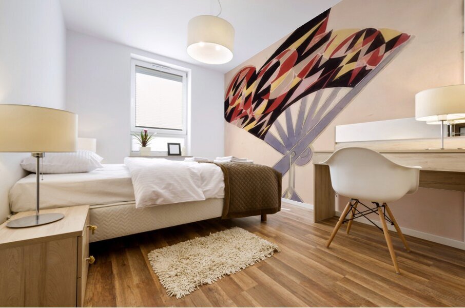 Artwork by Giacomo Balla  49 Mural print