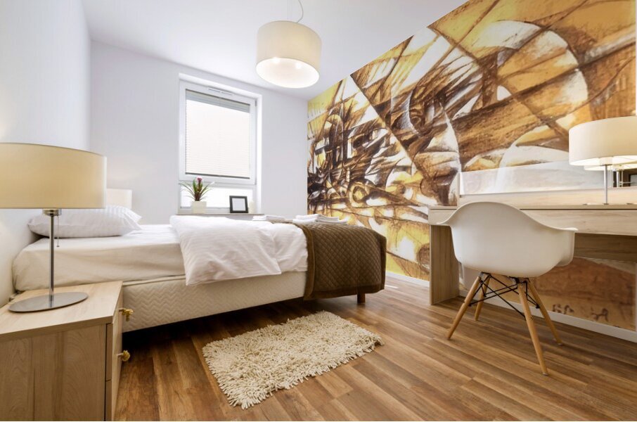 Artwork by Giacomo Balla  50 Mural print